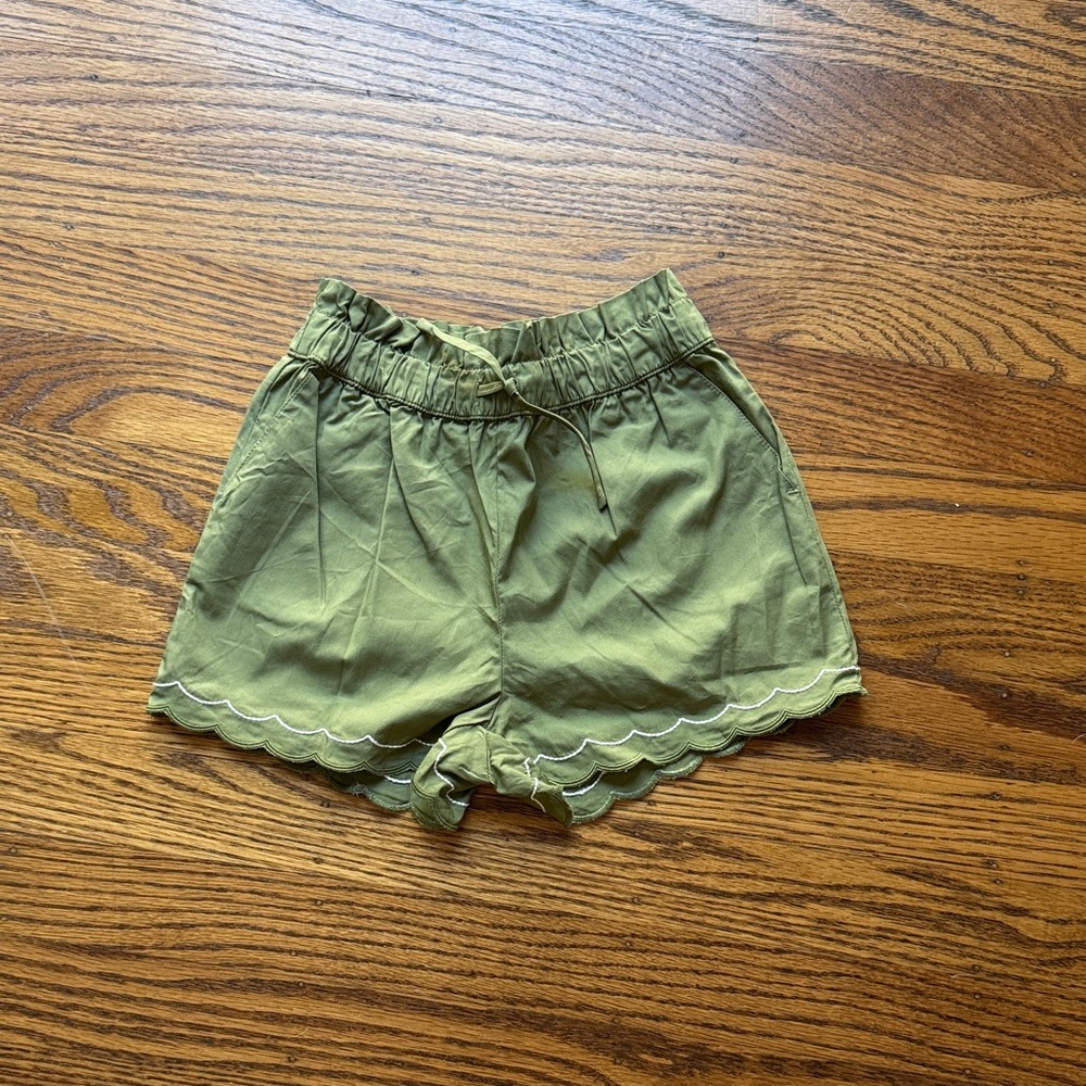 Janie and Jack Olive Green toddler Shorts